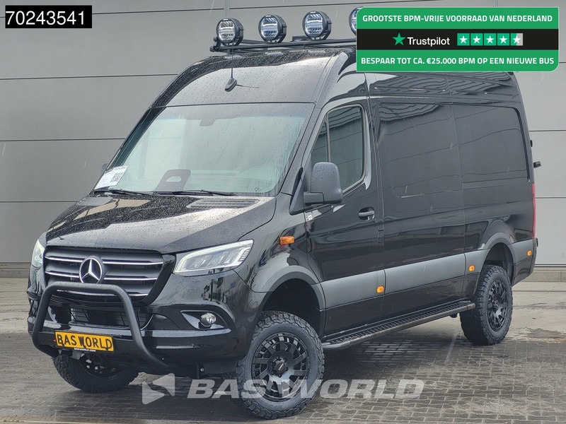 Mercedes-Benz Sprinter 319 CDI Automaat L2H2 4x4 New Model!!! Overland Special Off Grid ACC Camera MBUX Allrad 4WD Camper basis 11m3 Airco - Furgon: slika 1 Mercedes-Benz Sprinter 319 CDI Automaat L2H2 4x4 New Model!!! Overland Special Off Grid ACC Camera MBUX Allrad 4WD Camper basis 11m3 Airco - Furgon: slika 1