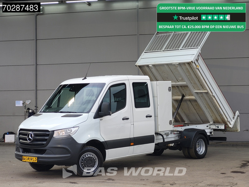 Mercedes-Benz Sprinter 514 CDI Kipper met Kist Dubbel Cabine Dubbellucht 3,5t Trekhaak Airco Cruise Euro6 Kieper Tipper Benne Airco Trekhaak Cruise con - Dostavno vozilo kiper: slika 1 Mercedes-Benz Sprinter 514 CDI Kipper met Kist Dubbel Cabine Dubbellucht 3,5t Trekhaak Airco Cruise Euro6 Kieper Tipper Benne Airco Trekhaak Cruise con - Dostavno vozilo kiper: slika 1