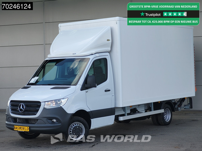 Mercedes-Benz Sprinter 515 CDI Automaat 1000kg Laadklep Zijdeur Dubbellucht Bakwagen MBUX Airco Cruise CarPlay D'Hollandia Euro6 Koffer Meubelbak 21m3 - Dostavno vozilo sa zatvorenim sandukom: slika 1 Mercedes-Benz Sprinter 515 CDI Automaat 1000kg Laadklep Zijdeur Dubbellucht Bakwagen MBUX Airco Cruise CarPlay D'Hollandia Euro6 Koffer Meubelbak 21m3 - Dostavno vozilo sa zatvorenim sandukom: slika 1