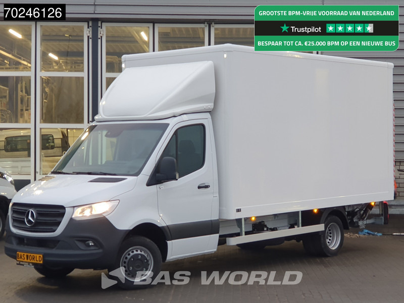 Mercedes-Benz Sprinter 515 CDI Automaat 1000kg Laadklep Zijdeur Dubbellucht Bakwagen MBUX Airco Cruise CarPlay D'Hollandia Euro6 Koffer Meubelbak 21m3 - Dostavno vozilo sa zatvorenim sandukom: slika 1 Mercedes-Benz Sprinter 515 CDI Automaat 1000kg Laadklep Zijdeur Dubbellucht Bakwagen MBUX Airco Cruise CarPlay D'Hollandia Euro6 Koffer Meubelbak 21m3 - Dostavno vozilo sa zatvorenim sandukom: slika 1