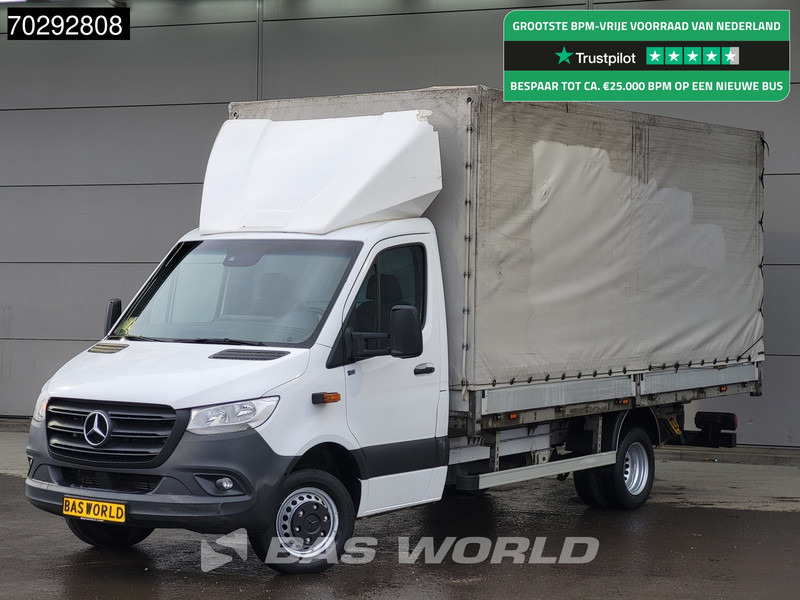 Mercedes-Benz Sprinter 519 CDI 3.0L V6 Automaat 484cm Dubbellucht Huif Bakwagen 190PK Airco Cruise Euro6 Meubelbak Koffer Airco Cruise control - Dostavno vozilo sa ceradom: slika 1 Mercedes-Benz Sprinter 519 CDI 3.0L V6 Automaat 484cm Dubbellucht Huif Bakwagen 190PK Airco Cruise Euro6 Meubelbak Koffer Airco Cruise control - Dostavno vozilo sa ceradom: slika 1
