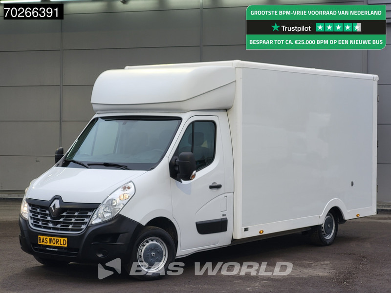 Renault Master 130pk Bakwagen Verkoopwagen Airco Cruise Euro6 Plancher Meubelbak Foodtruck Paardenwagen 20m3 Airco Cruise control - Dostavno vozilo sa zatvorenim sandukom: slika 1 Renault Master 130pk Bakwagen Verkoopwagen Airco Cruise Euro6 Plancher Meubelbak Foodtruck Paardenwagen 20m3 Airco Cruise control - Dostavno vozilo sa zatvorenim sandukom: slika 1