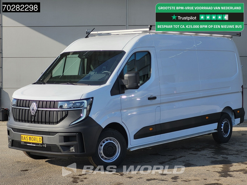Renault Master 130pk L3H2 2025 model Imperiaal Sidebars LED CarPlay Cruise Airco Camera L3 12m3 Airco Cruise control - Furgon: slika 1 Renault Master 130pk L3H2 2025 model Imperiaal Sidebars LED CarPlay Cruise Airco Camera L3 12m3 Airco Cruise control - Furgon: slika 1