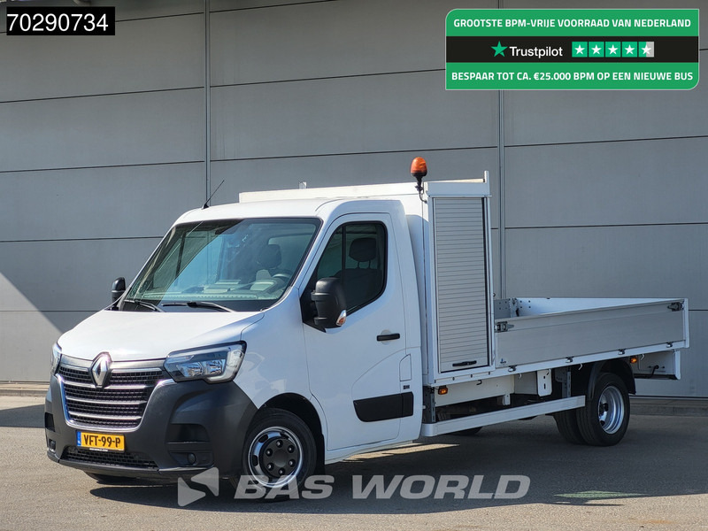 Renault Master 145PK Open Laadbak Dubbellucht 3,5t Trekhaak LED Airco Cruise Standkachel Euro6 Pritsche Pickup Open Box Airco Trekhaak Cruise control - Dostavno vozilo s ravnom platformom: slika 1 Renault Master 145PK Open Laadbak Dubbellucht 3,5t Trekhaak LED Airco Cruise Standkachel Euro6 Pritsche Pickup Open Box Airco Trekhaak Cruise control - Dostavno vozilo s ravnom platformom: slika 1
