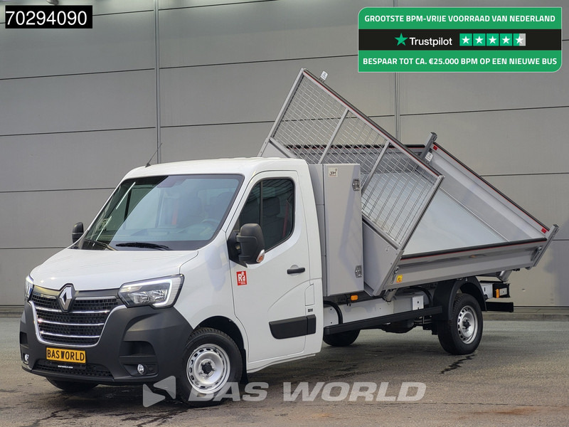 Renault Master 165PK 3 zijdige Kipper met Kist Trekhaak Airco Cruise Tipper Kieper Benne Airco Trekhaak Cruise control - Dostavno vozilo kiper: slika 1 Renault Master 165PK 3 zijdige Kipper met Kist Trekhaak Airco Cruise Tipper Kieper Benne Airco Trekhaak Cruise control - Dostavno vozilo kiper: slika 1