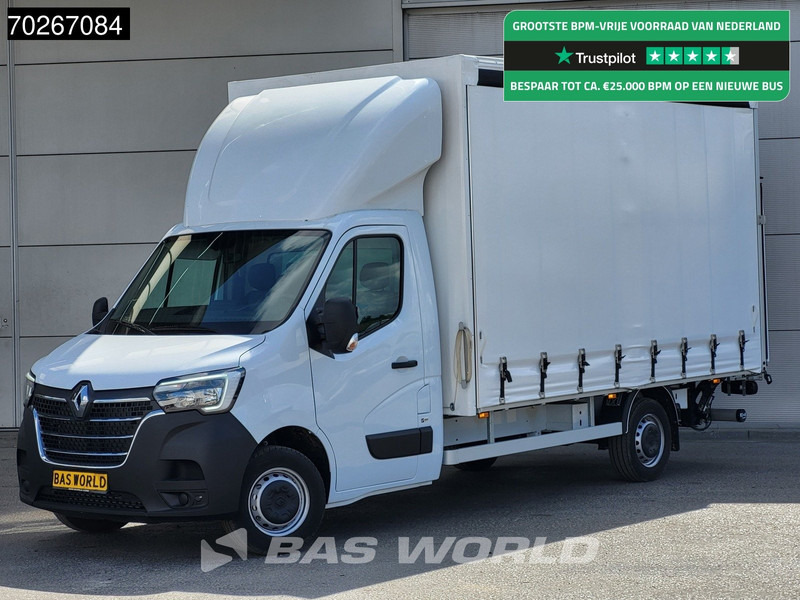 Renault Master 165PK NEU! LBW Zeilenwagen Klima Tempomat Koffer Zeilen 21m3 Airco Cruise control - Dostavno vozilo sa ceradom: slika 1 Renault Master 165PK NEU! LBW Zeilenwagen Klima Tempomat Koffer Zeilen 21m3 Airco Cruise control - Dostavno vozilo sa ceradom: slika 1