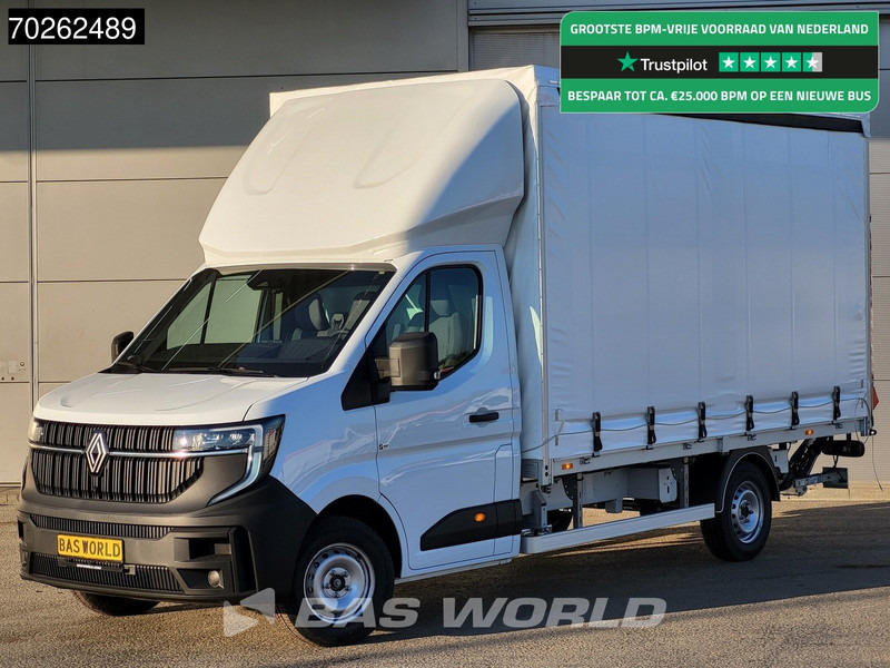 Renault Master 170pk 2025model BPM vrij!! Laadklep Schuifzeil Carplay LED Airco Cruise Bakwagen Meubelbak Zeilenwagen Schuifzeilen Plane Airco Cruise - Dostavno vozilo sa ceradom: slika 1 Renault Master 170pk 2025model BPM vrij!! Laadklep Schuifzeil Carplay LED Airco Cruise Bakwagen Meubelbak Zeilenwagen Schuifzeilen Plane Airco Cruise - Dostavno vozilo sa ceradom: slika 1