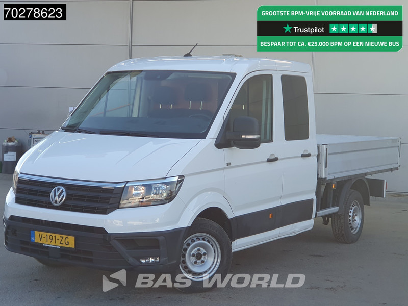 Volkswagen Crafter 102pk Open Laadbak Dubbel Cabine Trekhaak Airco Cruise Camera Euro6 Tipper Benne Kieper 2m3 Airco Dubbel cabine Trekhaak Cruise - Dostavno vozilo s ravnom platformom: slika 1 Volkswagen Crafter 102pk Open Laadbak Dubbel Cabine Trekhaak Airco Cruise Camera Euro6 Tipper Benne Kieper 2m3 Airco Dubbel cabine Trekhaak Cruise - Dostavno vozilo s ravnom platformom: slika 1