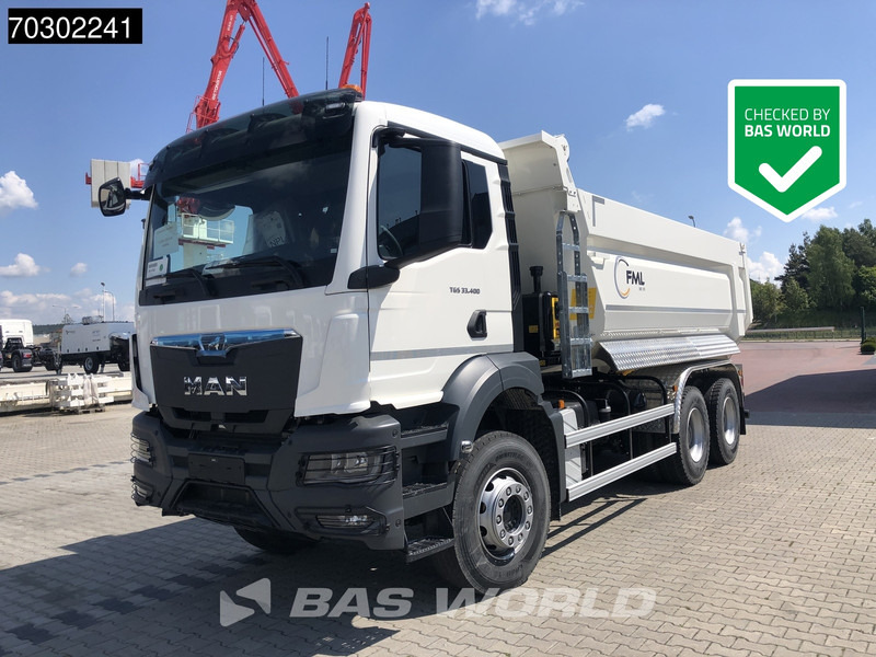 MAN TGS 33.400 6X4 NEW 17m3 KH Kipper Manual Steel suspension Big-Axle EURO 2 - Istovarivač: slika 1 MAN TGS 33.400 6X4 NEW 17m3 KH Kipper Manual Steel suspension Big-Axle EURO 2 - Istovarivač: slika 1