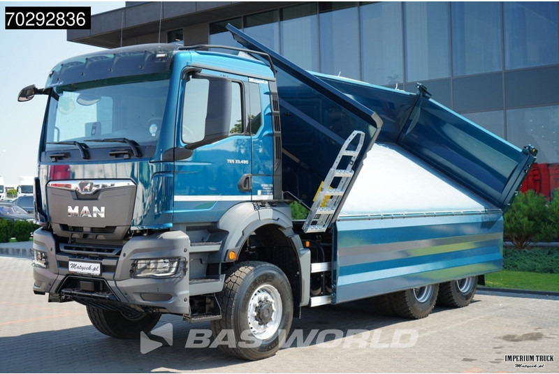 Lizing MAN TGS 33.480 TGS 6X6 11m3 KH-3-Way Kipper 6x6 Steel Suspension Automatic Big-Axle Euro 6 MAN TGS 33.480 TGS 6X6 11m3 KH-3-Way Kipper 6x6 Steel Suspension Automatic Big-Axle Euro 6: slika 13