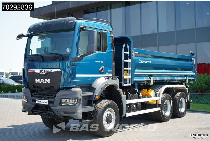 Lizing MAN TGS 33.480 TGS 6X6 11m3 KH-3-Way Kipper 6x6 Steel Suspension Automatic Big-Axle Euro 6 MAN TGS 33.480 TGS 6X6 11m3 KH-3-Way Kipper 6x6 Steel Suspension Automatic Big-Axle Euro 6: slika 10