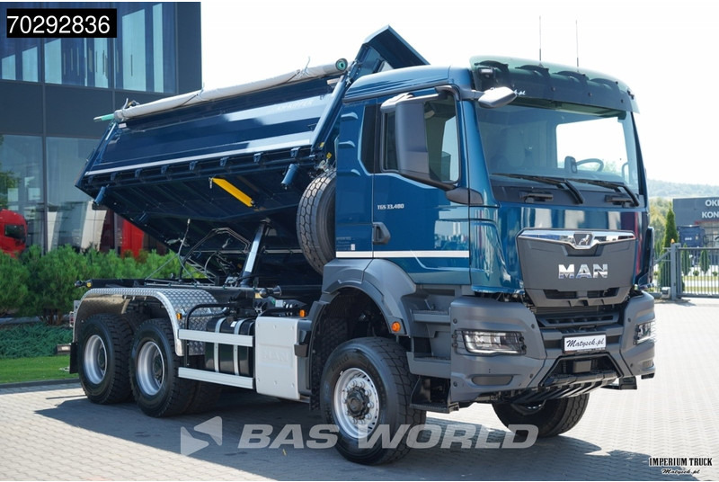 Lizing MAN TGS 33.480 TGS 6X6 11m3 KH-3-Way Kipper 6x6 Steel Suspension Automatic Big-Axle Euro 6 MAN TGS 33.480 TGS 6X6 11m3 KH-3-Way Kipper 6x6 Steel Suspension Automatic Big-Axle Euro 6: slika 15