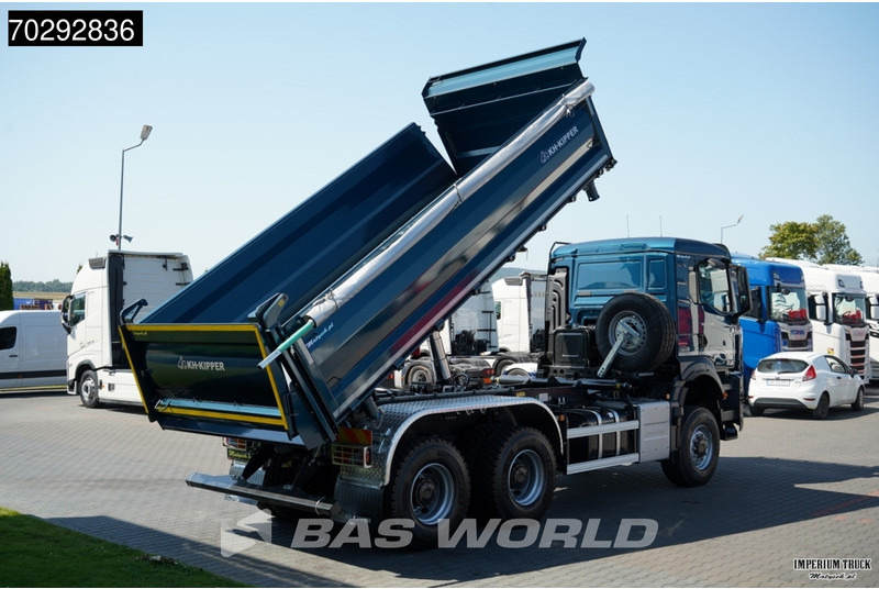 Lizing MAN TGS 33.480 TGS 6X6 11m3 KH-3-Way Kipper 6x6 Steel Suspension Automatic Big-Axle Euro 6 MAN TGS 33.480 TGS 6X6 11m3 KH-3-Way Kipper 6x6 Steel Suspension Automatic Big-Axle Euro 6: slika 8