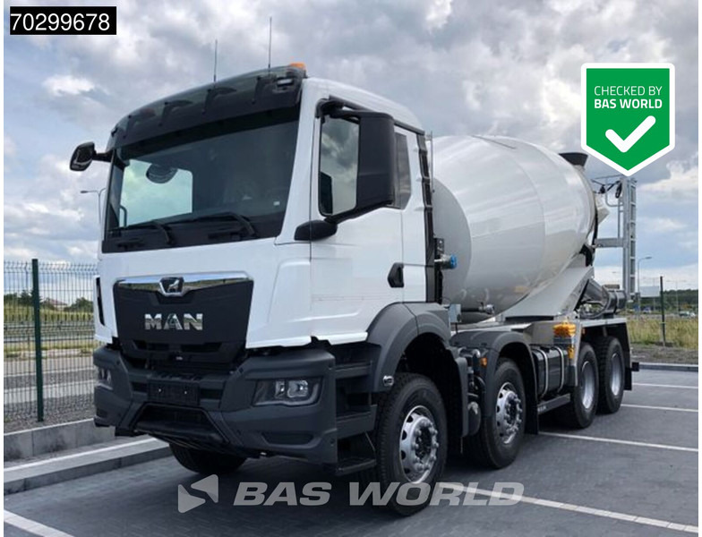 MAN TGS 35.440 8X4 NEW! 10m3 FML mixer Automatic Steel suspension Euro 6 - Mikser za beton: slika 1 MAN TGS 35.440 8X4 NEW! 10m3 FML mixer Automatic Steel suspension Euro 6 - Mikser za beton: slika 1