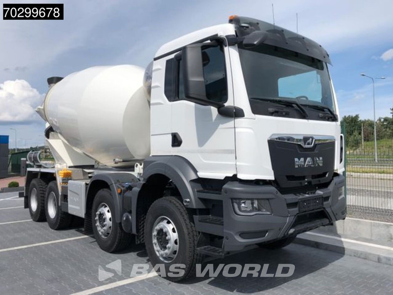 MAN TGS 35.440 8X4 NEW! 10m3 FML mixer Automatic Steel suspension Euro 6 - Mikser za beton: slika 3 MAN TGS 35.440 8X4 NEW! 10m3 FML mixer Automatic Steel suspension Euro 6 - Mikser za beton: slika 3