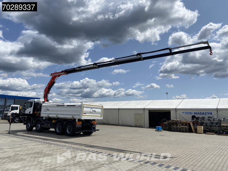 MAN TGS 35.440 8X4 NEW! Fassi F275.026 Kran Crane 13m3 3-Sided Tipper Big-Axle Euro 6 - Istovarivač, Kamion sa dizalicom: slika 2 MAN TGS 35.440 8X4 NEW! Fassi F275.026 Kran Crane 13m3 3-Sided Tipper Big-Axle Euro 6 - Istovarivač, Kamion sa dizalicom: slika 2