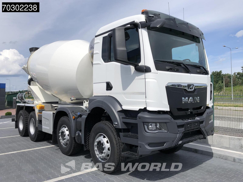 MAN TGS 41.400 8X4 10m3 FML mixer Steelsuspension Manual Airco EURO 2 - Mikser za beton: slika 3 MAN TGS 41.400 8X4 10m3 FML mixer Steelsuspension Manual Airco EURO 2 - Mikser za beton: slika 3