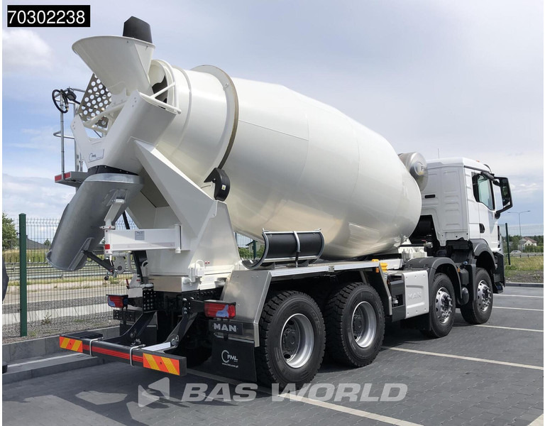 MAN TGS 41.400 8X4 10m3 FML mixer Steelsuspension Manual Airco EURO 2 - Mikser za beton: slika 5 MAN TGS 41.400 8X4 10m3 FML mixer Steelsuspension Manual Airco EURO 2 - Mikser za beton: slika 5