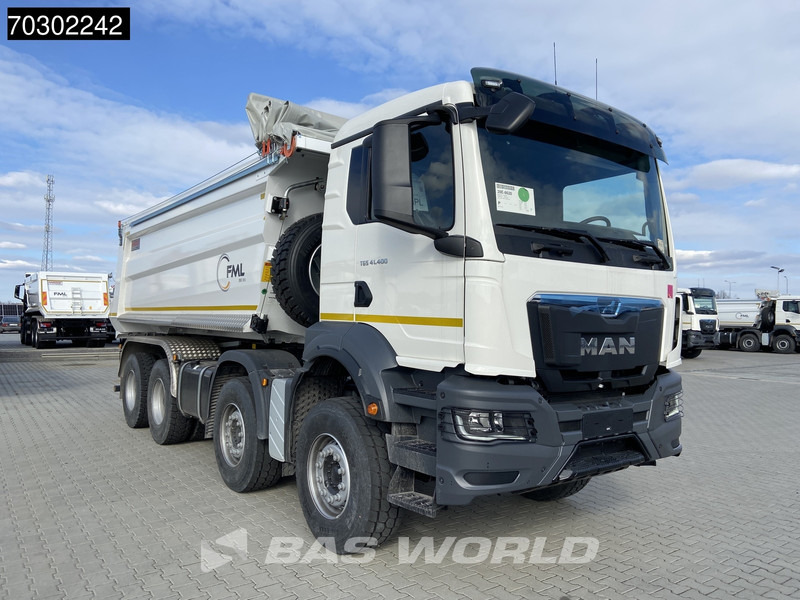 MAN TGS 41.400 8X4 20m3 KH Kipper Tarpaulin Automatic Big-Axle EURO 2 - Istovarivač: slika 3 MAN TGS 41.400 8X4 20m3 KH Kipper Tarpaulin Automatic Big-Axle EURO 2 - Istovarivač: slika 3