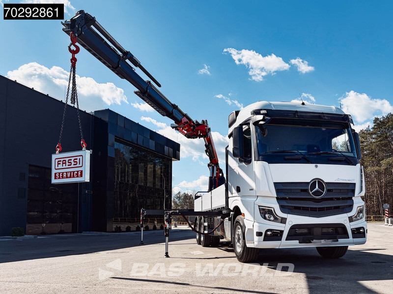 Mercedes-Benz Actros 2651 Actros 6X4 Fassi F486 Led Navi Euro 6 - Kamion sa tovarnim sandukom, Kamion sa dizalicom: slika 3 Mercedes-Benz Actros 2651 Actros 6X4 Fassi F486 Led Navi Euro 6 - Kamion sa tovarnim sandukom, Kamion sa dizalicom: slika 3
