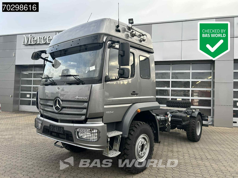 Mercedes-Benz Atego 1324 4X4 NEW 4x4 chassis Automatic Steelsuspension Euro 6 - Kamion sa golom šasijom i zatvorenom kabinom: slika 1 Mercedes-Benz Atego 1324 4X4 NEW 4x4 chassis Automatic Steelsuspension Euro 6 - Kamion sa golom šasijom i zatvorenom kabinom: slika 1