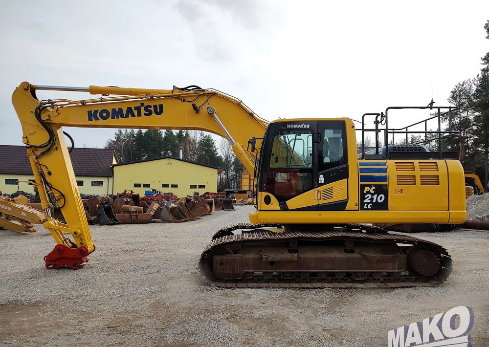 Komatsu PC210 LC-10 - Bager guseničar: slika 1 Komatsu PC210 LC-10 - Bager guseničar: slika 1