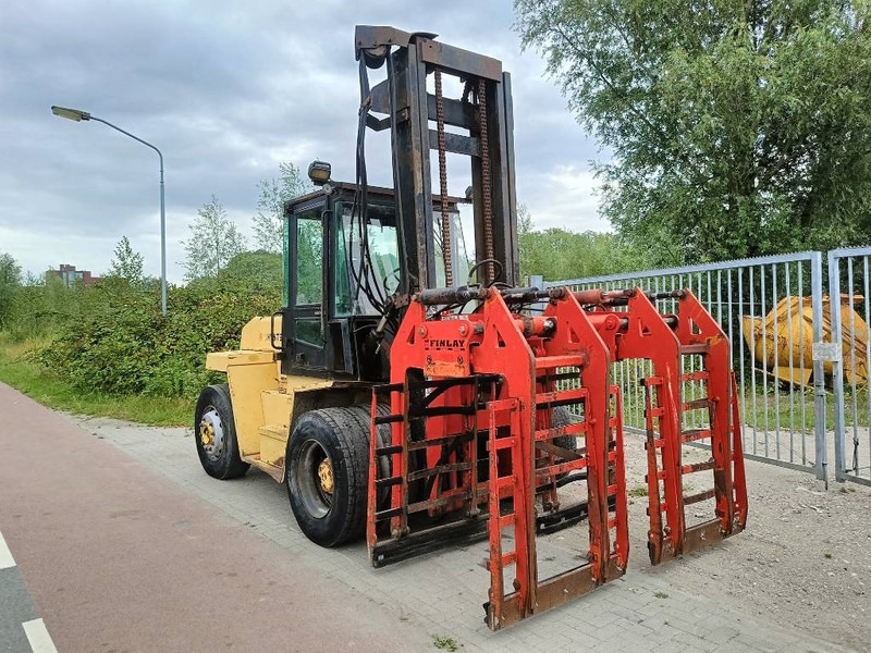 Hyster H 12.00 XL 12 ton heftruck met stenenklem forklift - Dizel viljuškar: slika 5 Hyster H 12.00 XL 12 ton heftruck met stenenklem forklift - Dizel viljuškar: slika 5