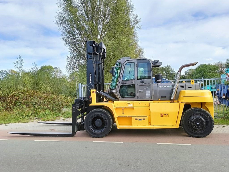 Dizel viljuškar Hyundai 160 D-9 heftruck forklift stapler 16 ton CE: slika 6