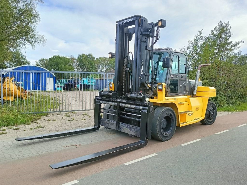 Dizel viljuškar Hyundai 160 D-9 heftruck forklift stapler 16 ton CE: slika 8