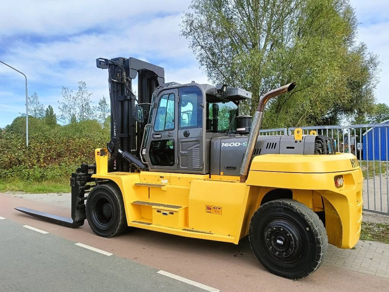 Dizel viljuškar Hyundai 160 D-9 heftruck forklift stapler 16 ton CE: slika 5