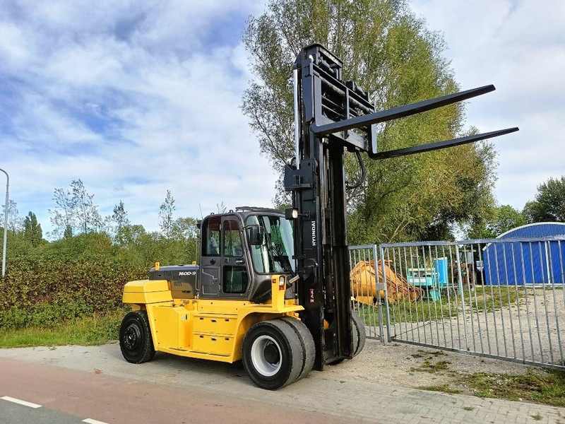 Dizel viljuškar Hyundai 160 D-9 heftruck forklift stapler 16 ton CE: slika 11