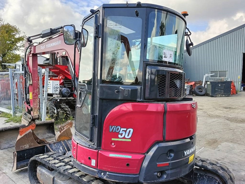 Mini bager Yanmar Vio 50 -6b vio50 rupskraan excavator bagger track: slika 16