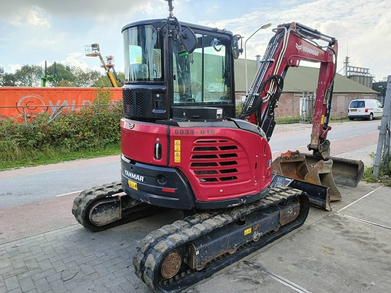 Mini bager Yanmar Vio 50 -6b vio50 rupskraan excavator bagger track: slika 8