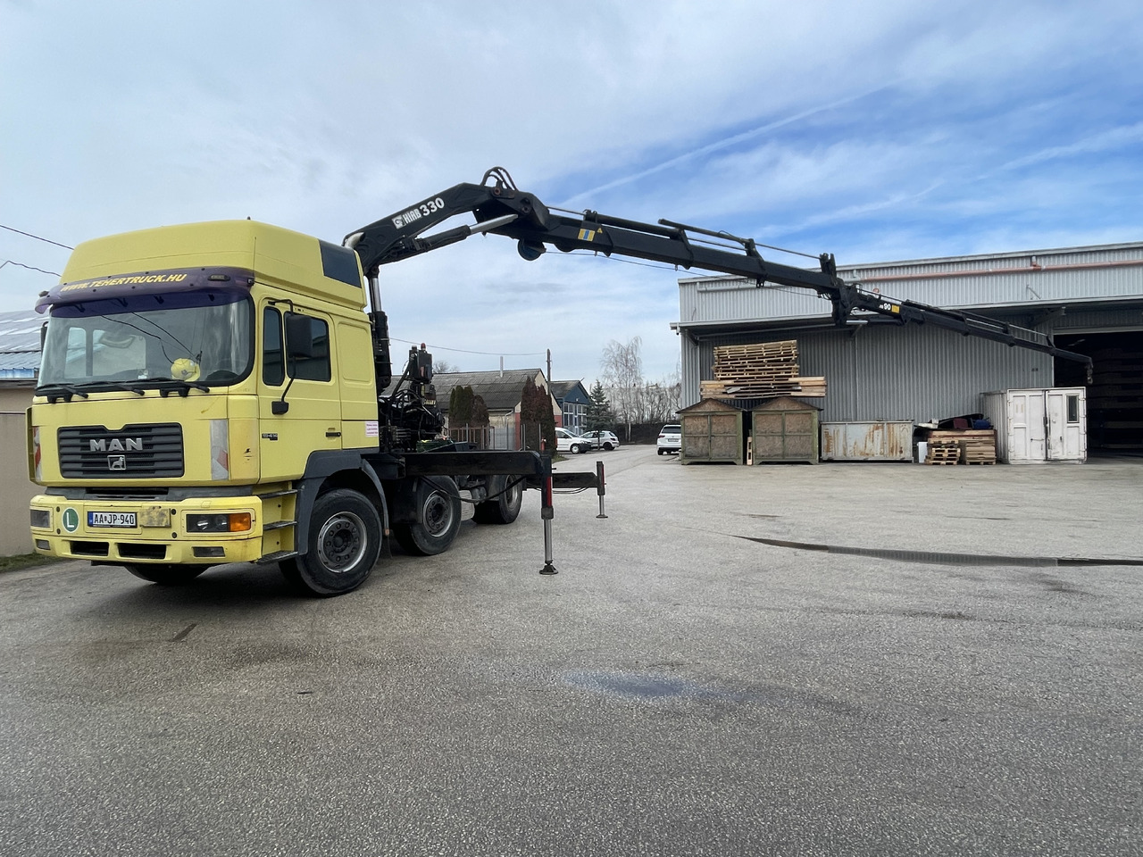 MAN F2000 413 6x2 Manual CRANE Hiab 330+jib 90 21m - Tegljač: slika 5 MAN F2000 413 6x2 Manual CRANE Hiab 330+jib 90 21m - Tegljač: slika 5