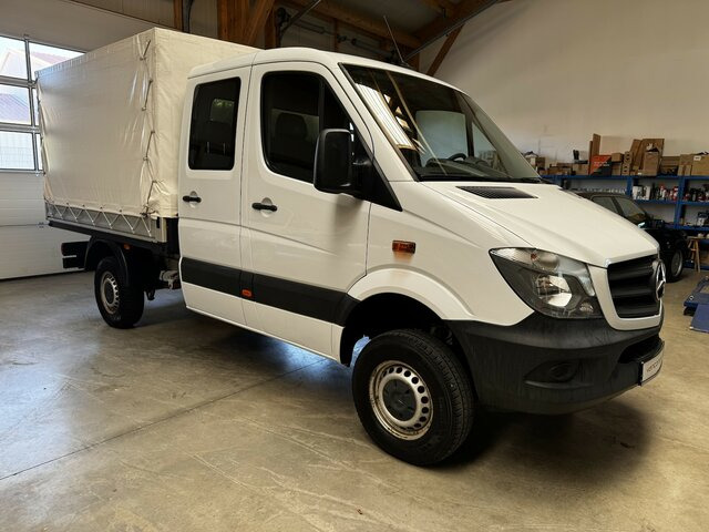 MERCEDES-BENZ Sprinter 316 CDI Doka 4x4 Allrad Plane - Dostavno vozilo sa ceradom, Dostavno vozilo sa duplom kabinom: slika 1 MERCEDES-BENZ Sprinter 316 CDI Doka 4x4 Allrad Plane - Dostavno vozilo sa ceradom, Dostavno vozilo sa duplom kabinom: slika 1