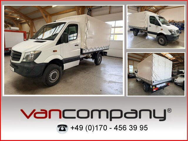 MERCEDES-BENZ Sprinter 316 CDI Pritsche 4x4 Allrad Plane... - Dostavno vozilo s ravnom platformom: slika 1 MERCEDES-BENZ Sprinter 316 CDI Pritsche 4x4 Allrad Plane... - Dostavno vozilo s ravnom platformom: slika 1