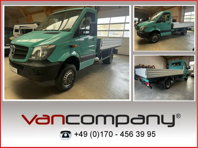 MERCEDES-BENZ Sprinter 513 CDI 4x4 Allrad Pritsche Top!... - Dostavno vozilo s ravnom platformom: slika 1 MERCEDES-BENZ Sprinter 513 CDI 4x4 Allrad Pritsche Top!... - Dostavno vozilo s ravnom platformom: slika 1