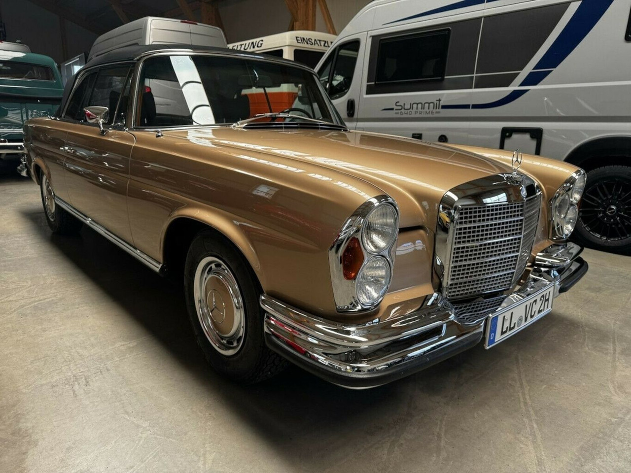 Mercedes-Benz 280 SE Cabrio W111 BRABUS-Classic Restauration - Kabriolet: slika 1 Mercedes-Benz 280 SE Cabrio W111 BRABUS-Classic Restauration - Kabriolet: slika 1