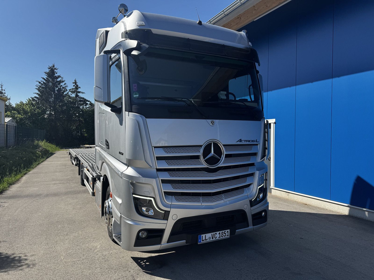 Mercedes-Benz Actros L 1851 FVG Autotransporter + Hänger - Kamion za prevoz automobila: slika 4 Mercedes-Benz Actros L 1851 FVG Autotransporter + Hänger - Kamion za prevoz automobila: slika 4