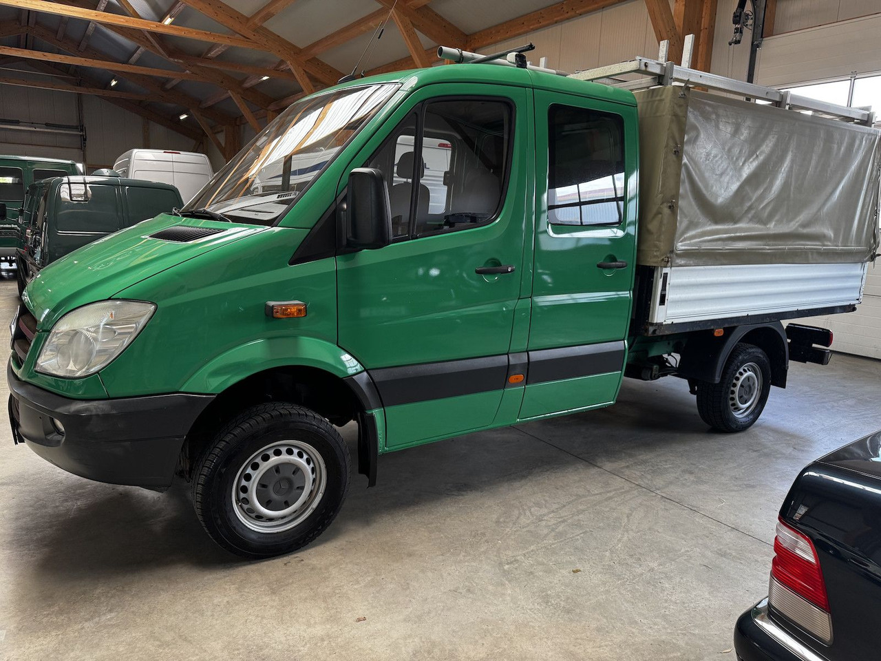 Mercedes-Benz Sprinter 315 CDI Doka 4x4 Allrad Untersetzung - Dostavno vozilo s ravnom platformom, Dostavno vozilo sa duplom kabinom: slika 2 Mercedes-Benz Sprinter 315 CDI Doka 4x4 Allrad Untersetzung - Dostavno vozilo s ravnom platformom, Dostavno vozilo sa duplom kabinom: slika 2