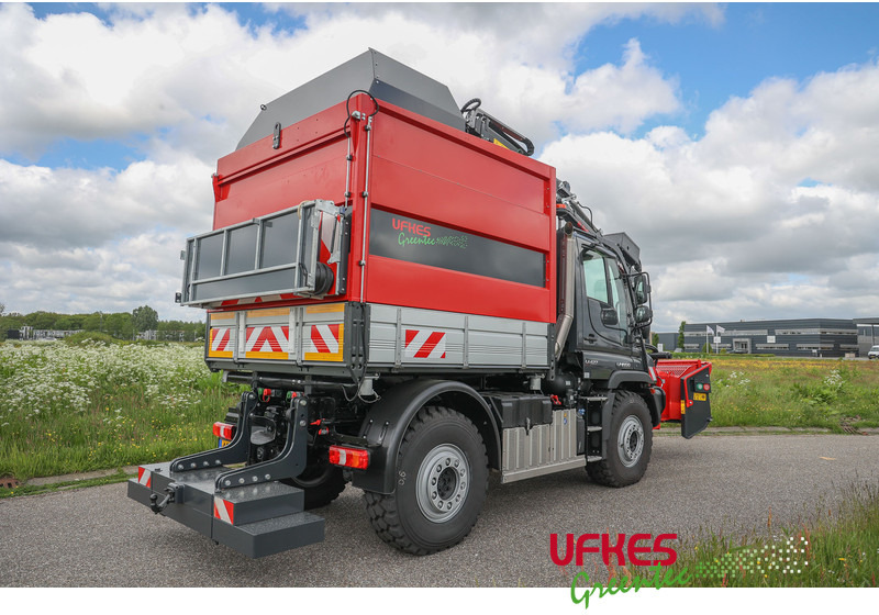 Mercedes-Benz Unimog U 427 Greentec woodchipper combi - Dostavno vozilo: slika 5 Mercedes-Benz Unimog U 427 Greentec woodchipper combi - Dostavno vozilo: slika 5