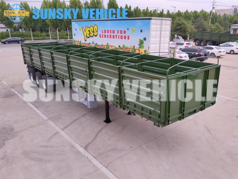 SUNSKY 13M dropside semi trailer - Plato poluprikolica: slika 3 SUNSKY 13M dropside semi trailer - Plato poluprikolica: slika 3