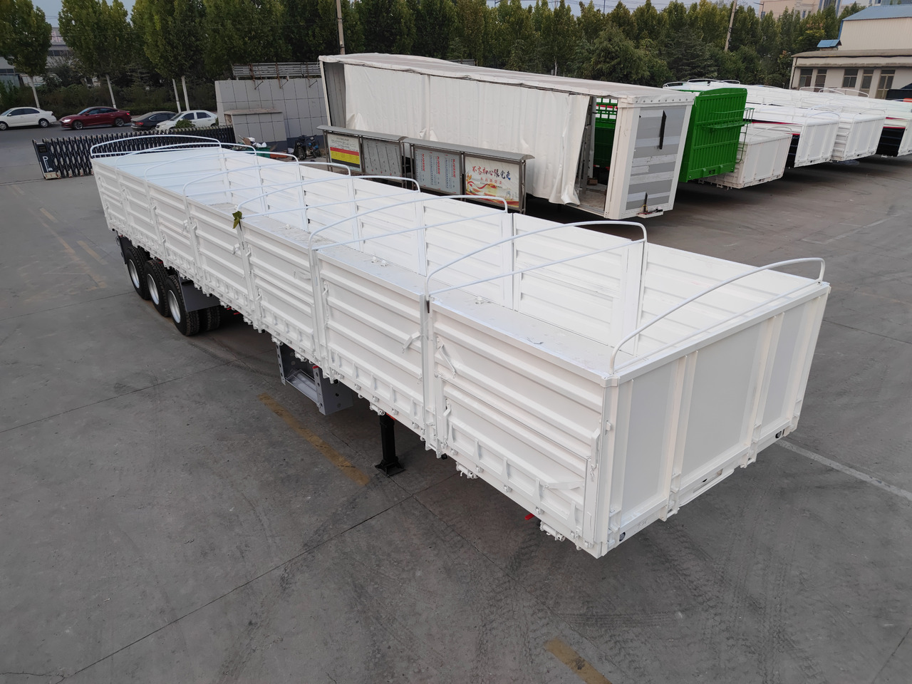 SUNSKY 13M dropside semi trailer - Plato poluprikolica: slika 1 SUNSKY 13M dropside semi trailer - Plato poluprikolica: slika 1