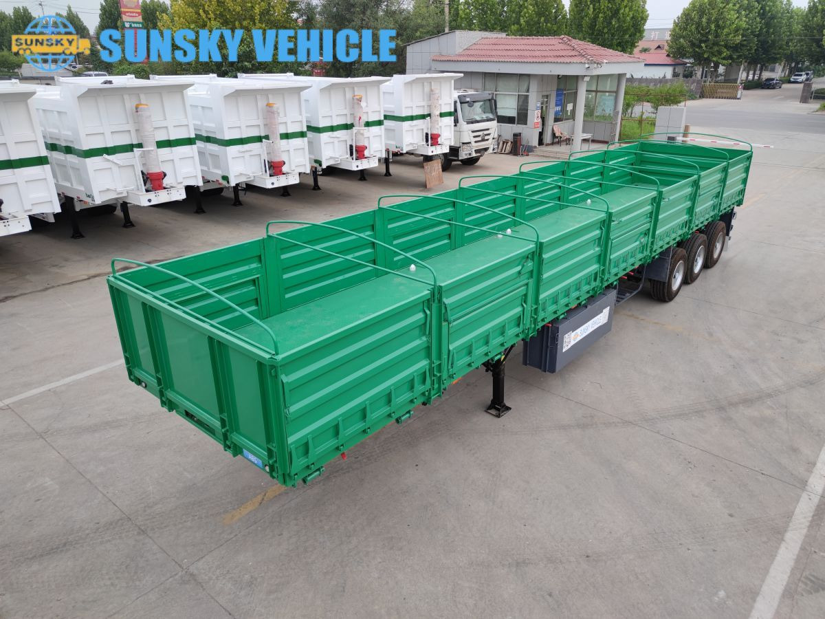 SUNSKY 13M dropside semi trailer - Plato poluprikolica: slika 2 SUNSKY 13M dropside semi trailer - Plato poluprikolica: slika 2