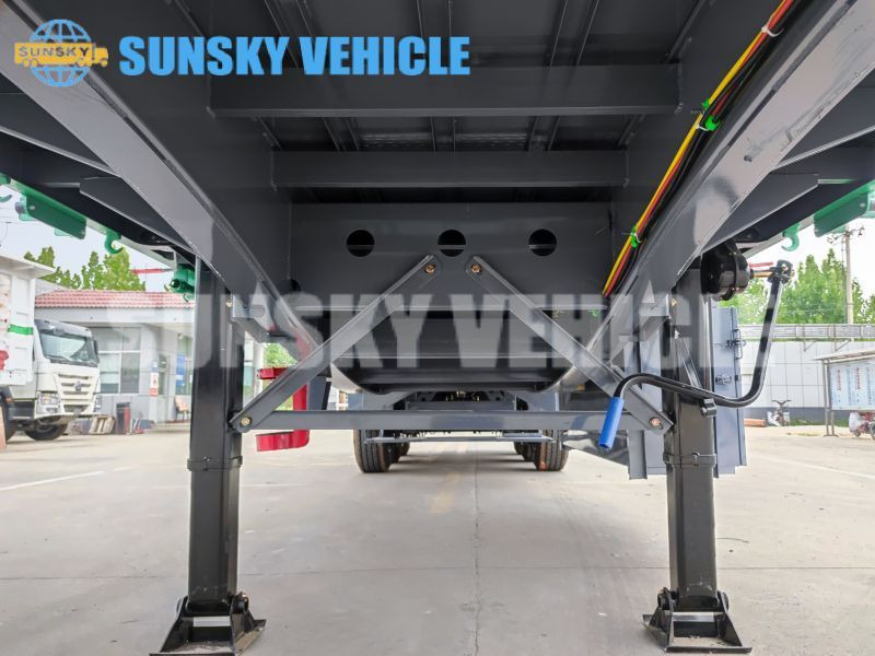 SUNSKY 13M dropside semi trailer - Plato poluprikolica: slika 5 SUNSKY 13M dropside semi trailer - Plato poluprikolica: slika 5