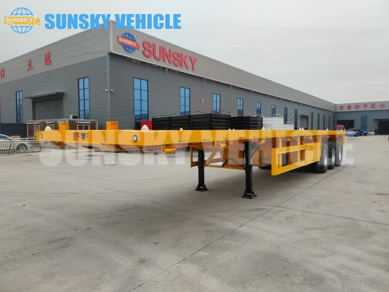 SUNSKY 3-axle Flat Deck Trailer - Plato poluprikolica: slika 4 SUNSKY 3-axle Flat Deck Trailer - Plato poluprikolica: slika 4