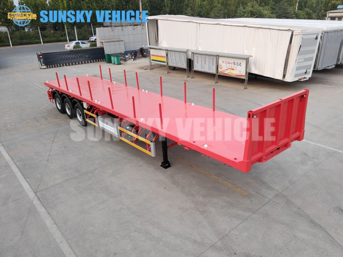 SUNSKY 3-axle Flat Deck Trailer - Plato poluprikolica: slika 2 SUNSKY 3-axle Flat Deck Trailer - Plato poluprikolica: slika 2
