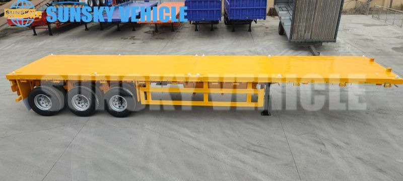 SUNSKY 3-axle Flat Deck Trailer - Plato poluprikolica: slika 5 SUNSKY 3-axle Flat Deck Trailer - Plato poluprikolica: slika 5