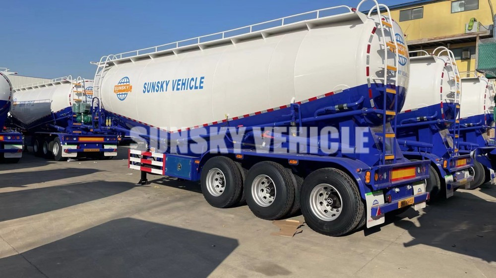SUNSKY bulk cement trailer - Poluprikolica cisterna: slika 2 SUNSKY bulk cement trailer - Poluprikolica cisterna: slika 2