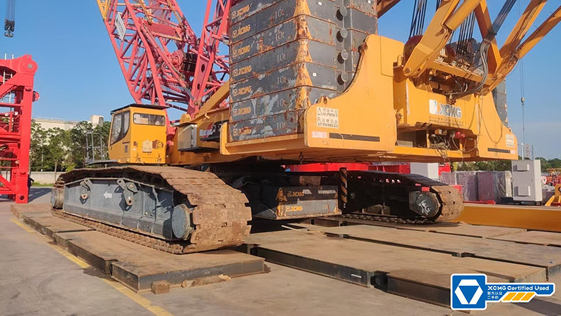 XCMG 500 tons 2016 XGC500 used lift machine crane with crawler for sale - Kran guseničar: slika 2 XCMG 500 tons 2016 XGC500 used lift machine crane with crawler for sale - Kran guseničar: slika 2